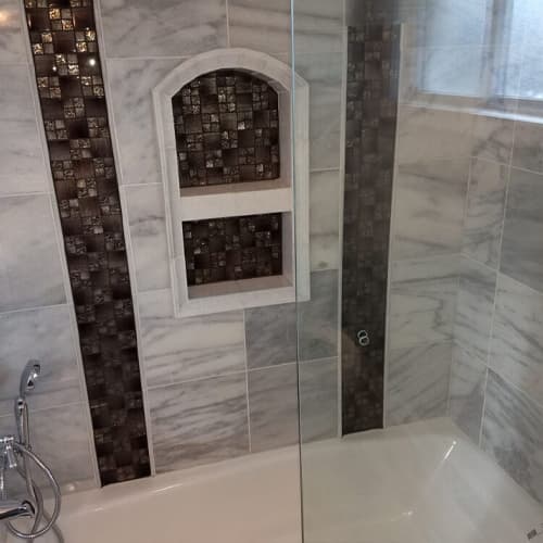 Hardwood floor installation throughout home