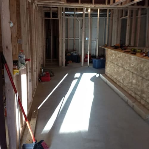 Sliding glass patio door installation