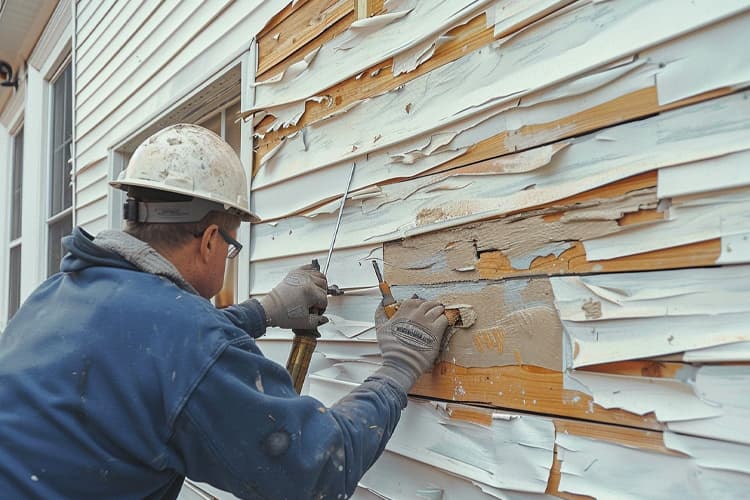 Exterior Wood Rot Repair